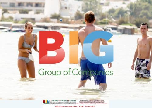 Tulisa Contostavlos on Spanish Holiday