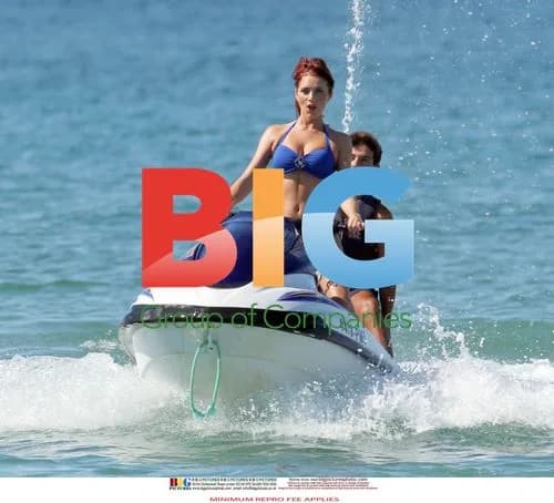 Amy Childs Jet Skis in Portugal