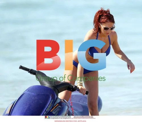 Amy Childs Jet Skis in Portugal