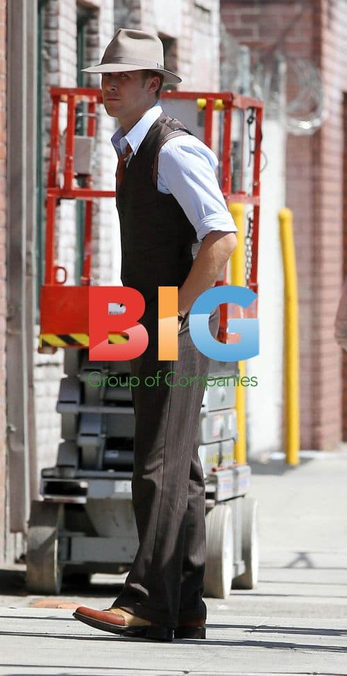 Ryan Gosling Filming 'Gangster Squad'