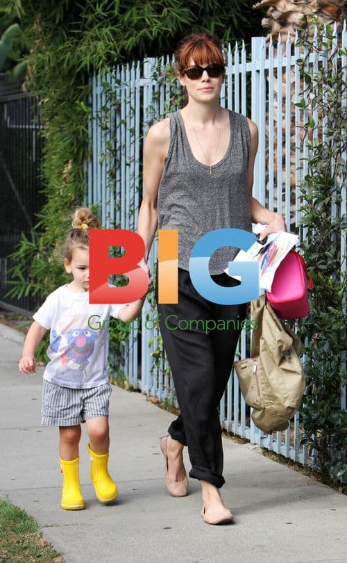 Michelle Monaghan picks up daughter Willow White