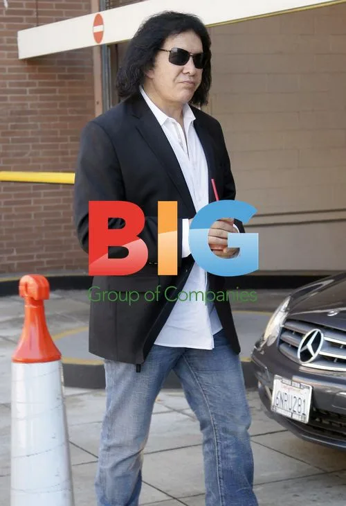 Gene Simmons Stops for Juice in Beverly Hills