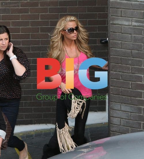 Katie Price Leaving ITV Studios in London