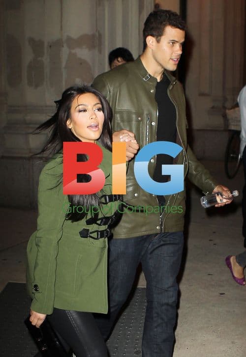 Kim Kardashian and Kris Humphries in New York
