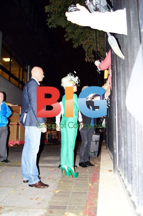 Lady Gaga Signs Autographs in London