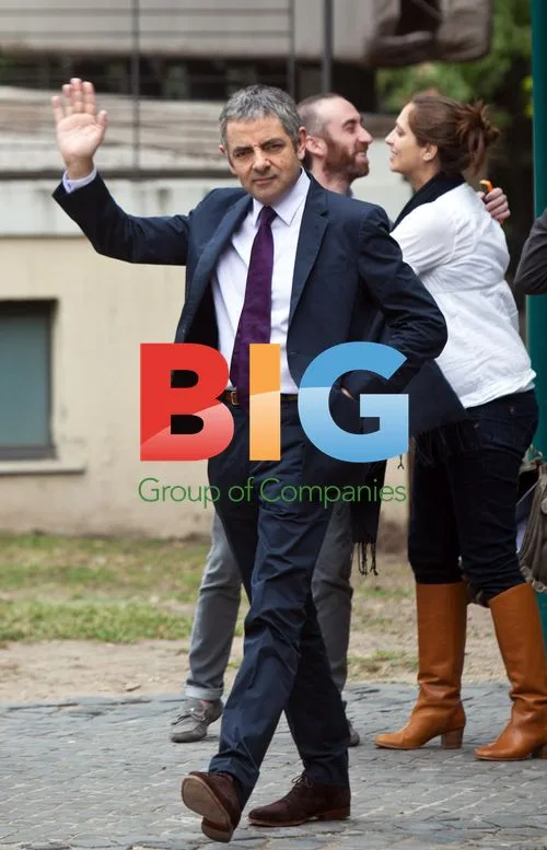 Rowan Atkinson at Johnny English Photocall