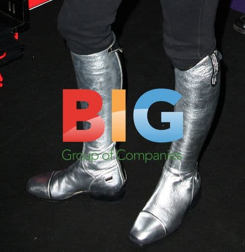 Katie Price Tries on Equine Jacket