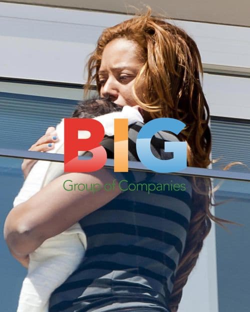 Mel B with newborn daughter in Sydney