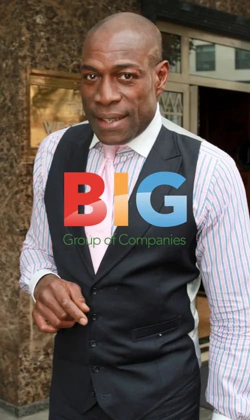 Frank Bruno Arriving at Hotel in London