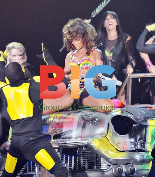 Rihanna Performs on Tour in Glasgow