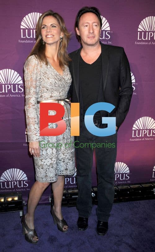 Natalie Morales and Julian Lennon at Lupus Gala