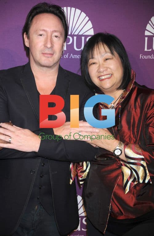 Julian Lennon and May Pang at 2011 Lupus Gala