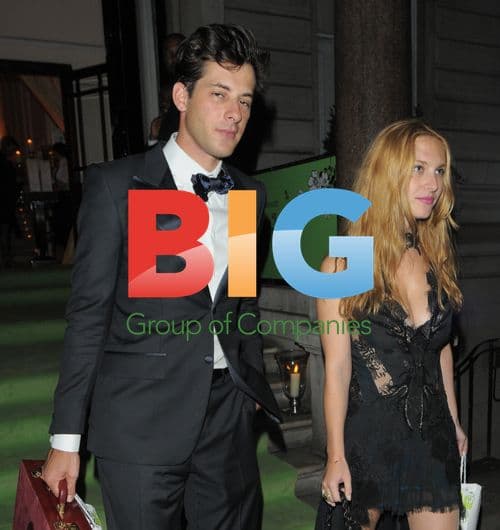 Mark Ronson & Josephine De La Baume Leaving London Event