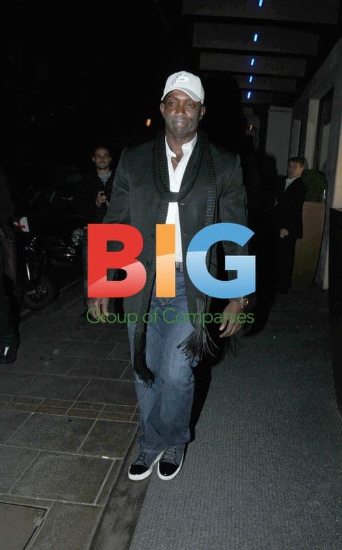 Dwight Yorke Out with Girlfriend in London