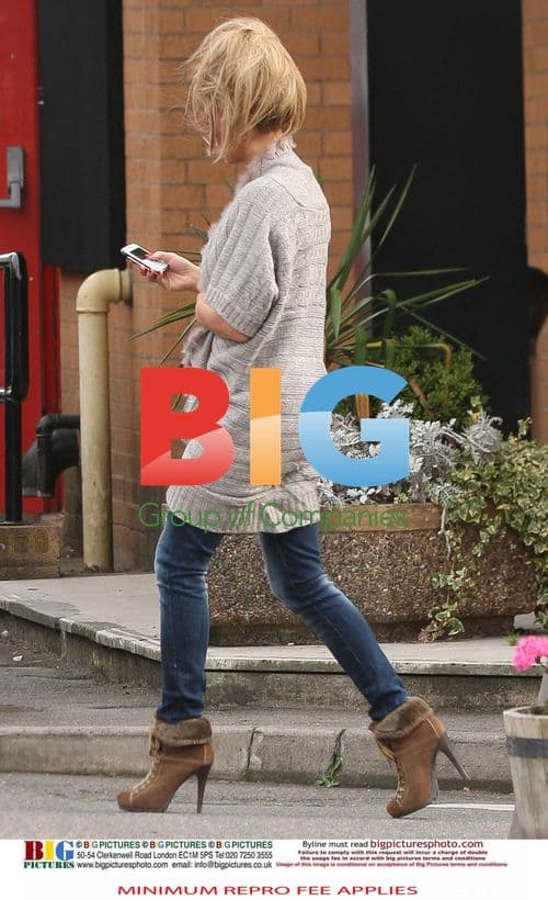 Katie Price Spotted at TV Studios