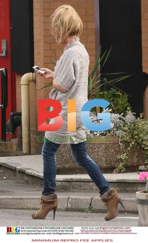 Katie Price Spotted at TV Studios