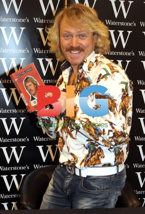 Leigh Francis signs book 'The Rules' in Liverpool
