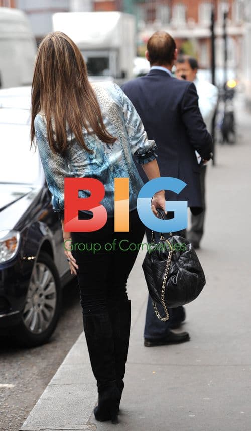 Elizabeth Hurley and Shane Warne Lunch