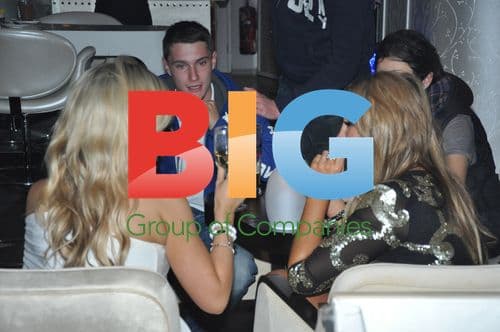 Lauren Goodger Socializing at Palm Beach Casino