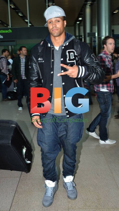 Ashley Banjo Arrives at Dublin Airport