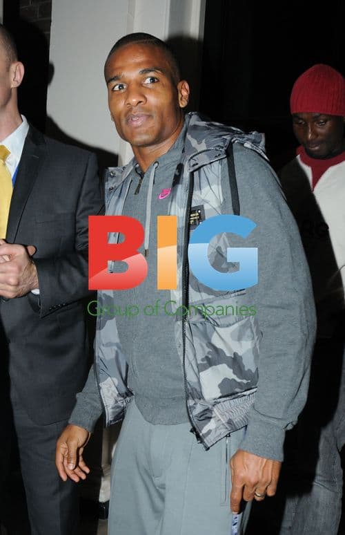 Chelsea\'s Florent Malouda leaving The Mayfair in London