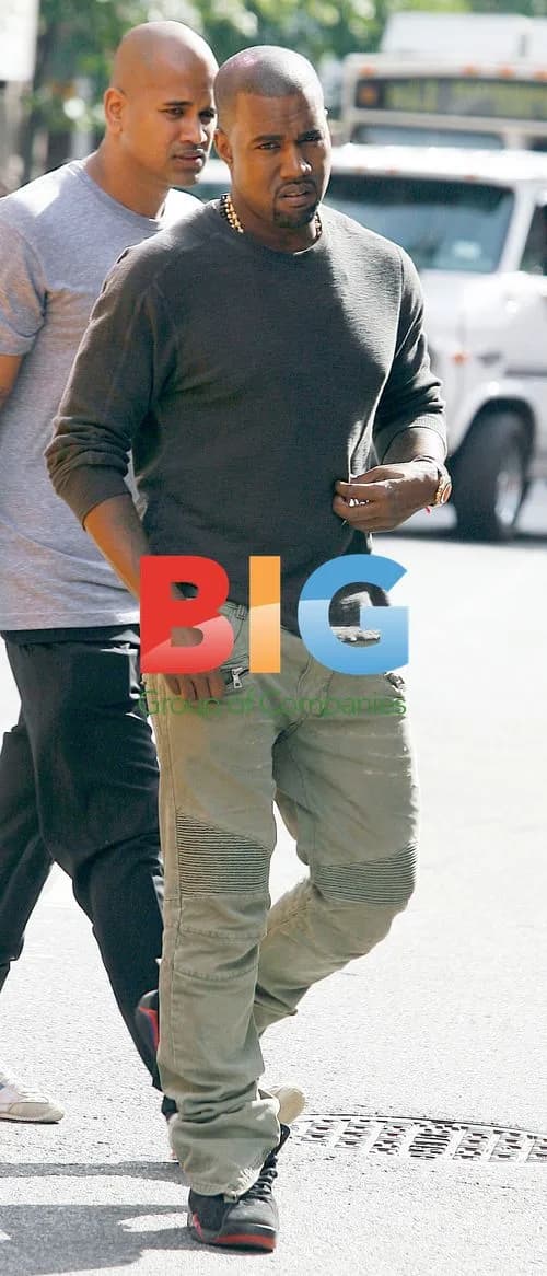 Kanye West Leaving Soho Hotel