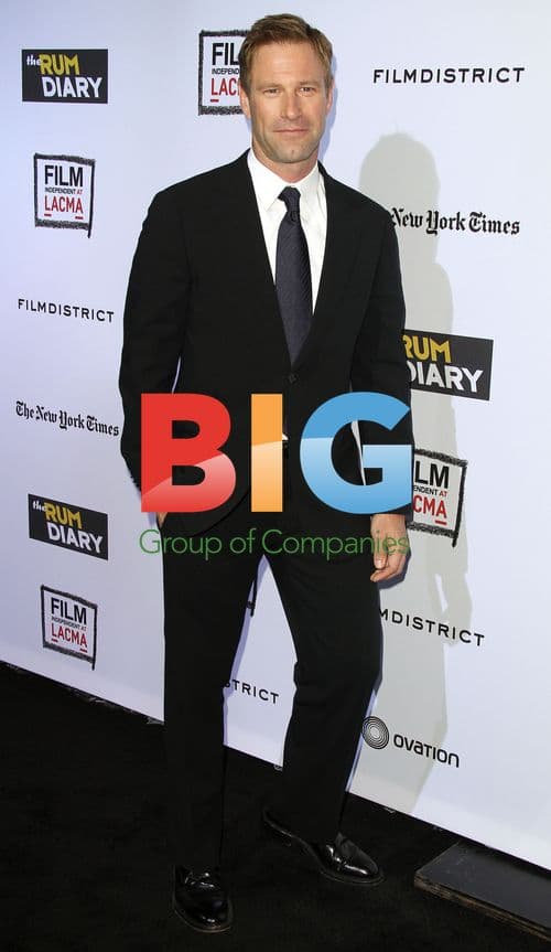 Aaron Eckhart at 'The Rum Diary' Premiere