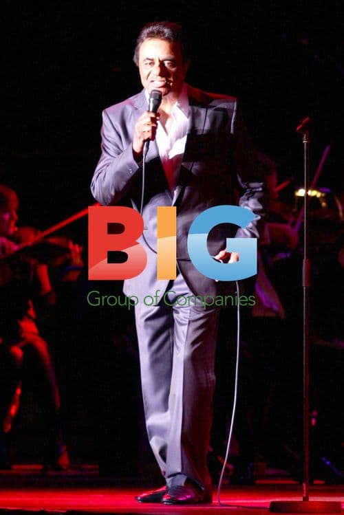 Singer Johnny Mathis in Concert