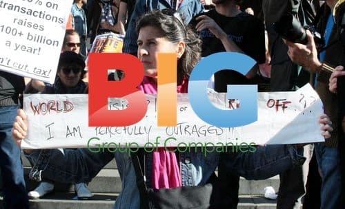 Anti-capitalist protest at St. Paul's Cathedral