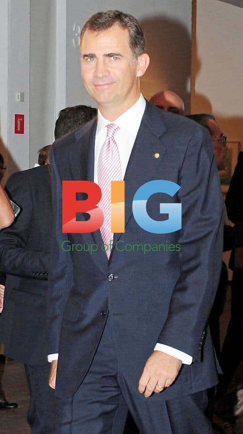 Prince & Princess of Asturias at Miro Exhibition