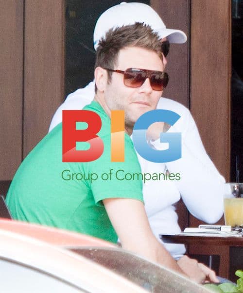 Brian McFadden Spotted with Kyle Sandilands in Sydney