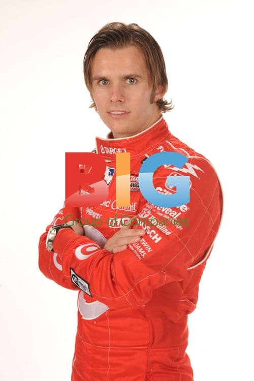 Dan Wheldon IndyCar Driver Portrait