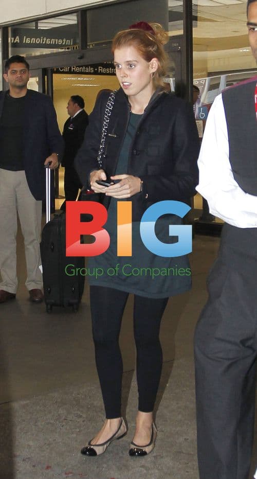 Princess Beatrice of York at LAX Airport
