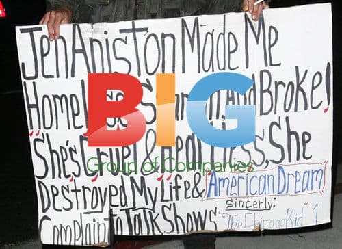 Homeless man claims Aniston ended acting career