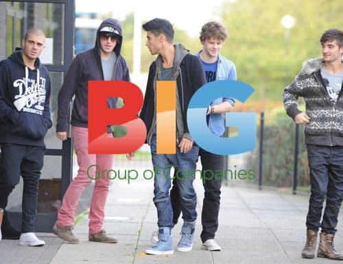 The Wanted at Capital FM Studios