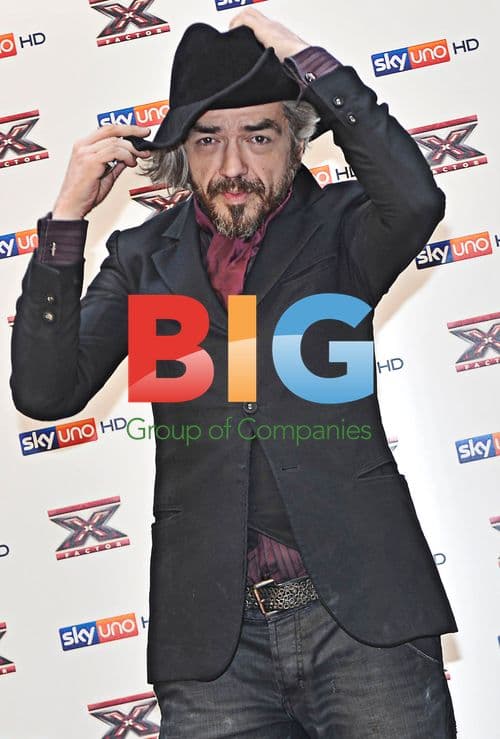 Marco Castoldi attends X Factor press conference