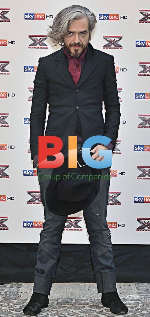 Marco Castoldi at The X Factor press conference