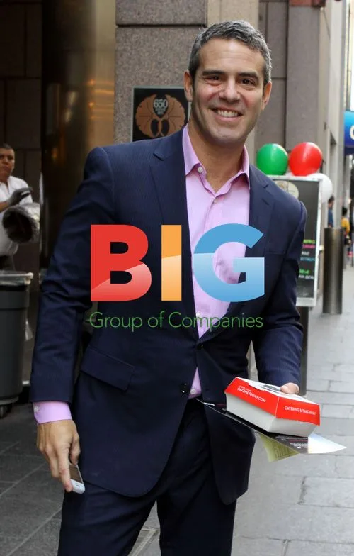 Andy Cohen on 'Celebrity Apprentice' Set