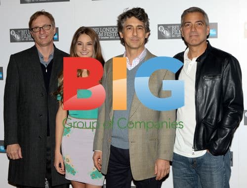 Shailene Woodley, Jim Burke, Alexander Payne and George Clooney at 'The Desendants' Photocall