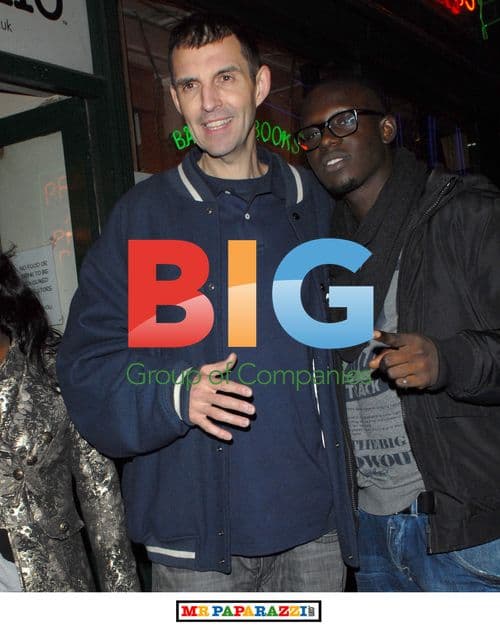 DJ Tim Westwood Tries to Enter Club