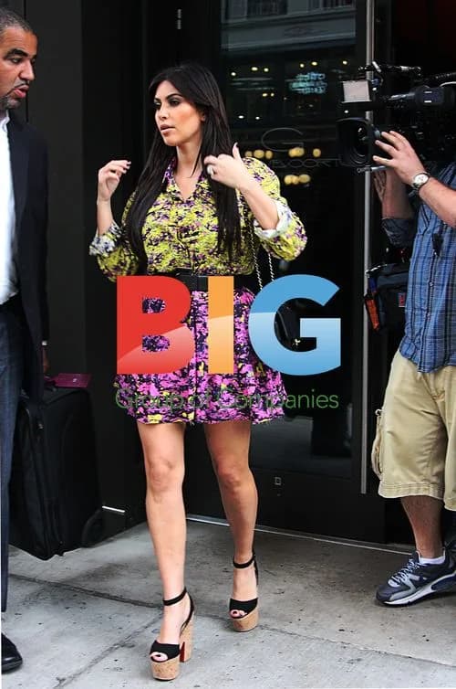 Kim Kardashian Spotted in NYC