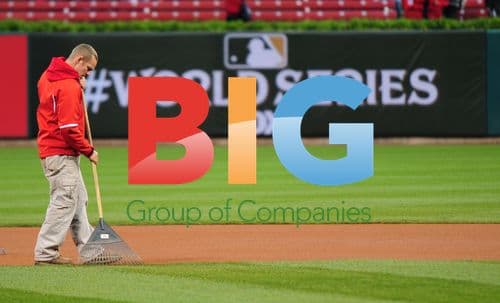 Cardinals Grounds Crew Prep Field for World Series