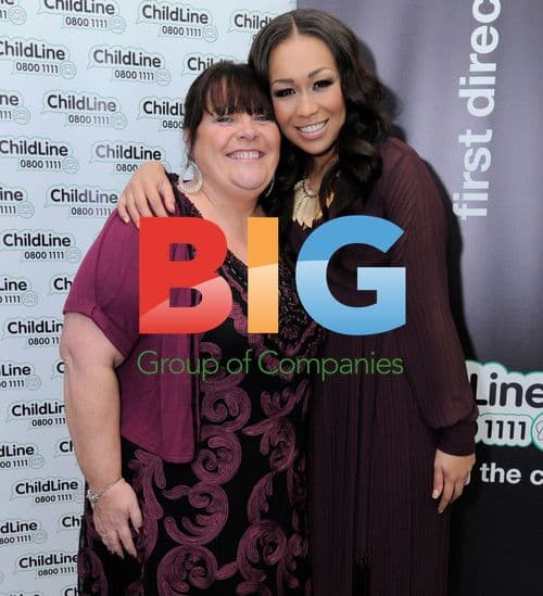 Dermot, Esther, Mary, and Rachel attend X Factor ChildLine Ball