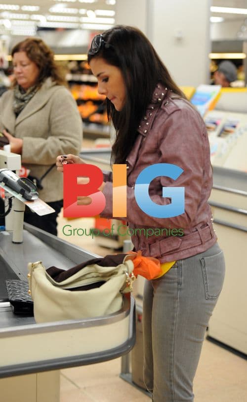 Imogen Thomas Spotted Buying Toothbrush in London