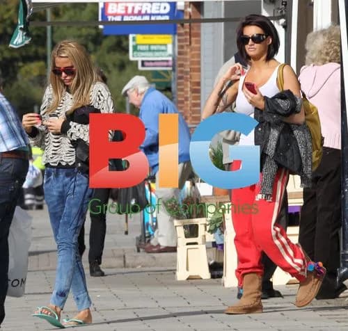 Katie Price with 'Signed by Katie Price' contestants