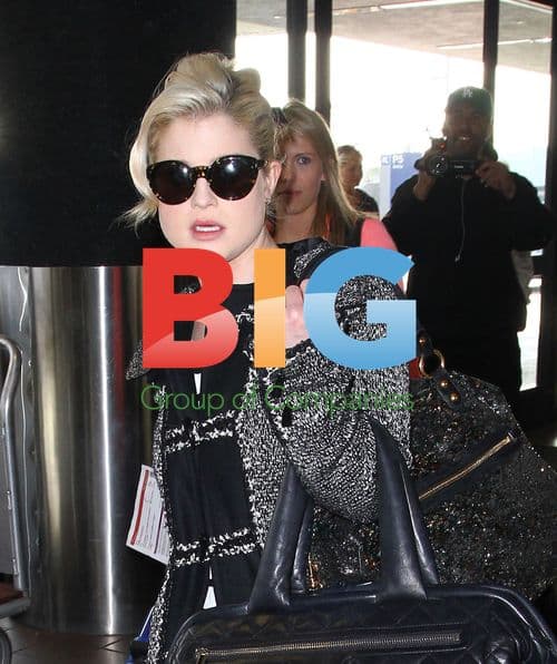 Kelly and Jack Osbourne at LAX