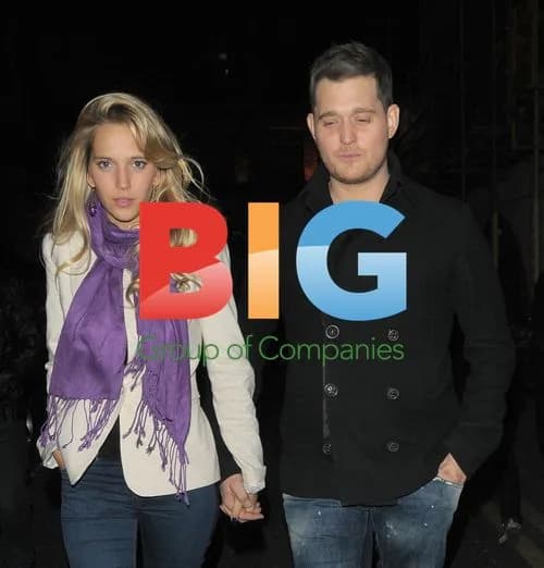 Michael Buble and Luisana Lopilato in Soho