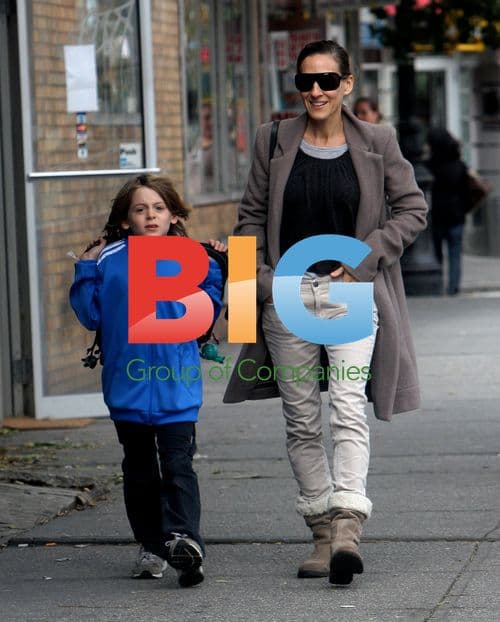 Sarah Jessica Parker with son in New York