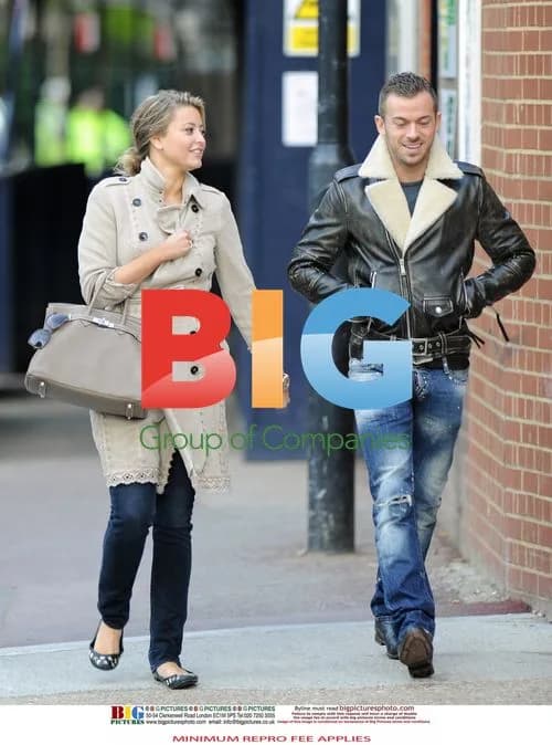 Holly Valance and Artem Chigvintsev out in London