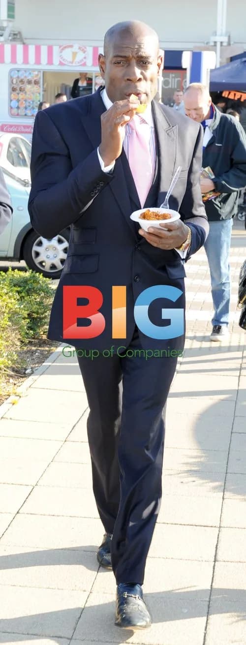 Frank Bruno at Teeside Shopping Park 20th Birthday